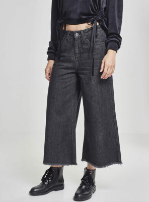 Urban Classics - Damen DENIM CULOTTE Loose Fit Jeans...