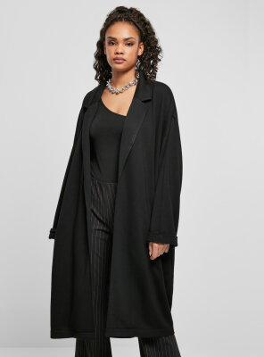 Urban Classics - Damen Modal Terry Oversized Mantel BLACK...