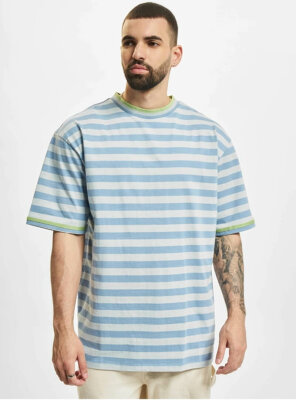 Starter - Herren Fresh Stripes T-Shirt BLUE/GREEN S