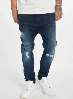 Just Rhyse - Herren Application Antifit Jeans BLUE W30